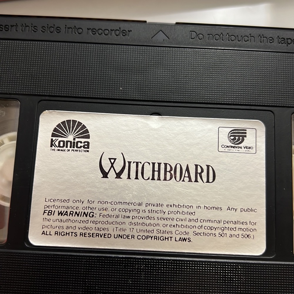 1986 Republic Pictures vintage move called Witchboard - Picture 7 of 7